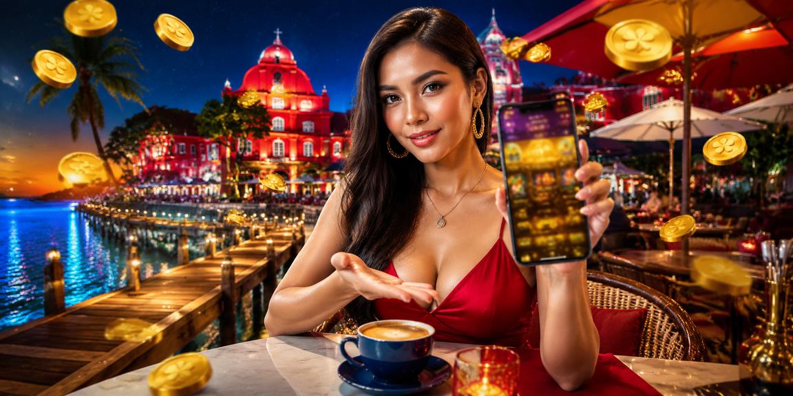 Pengguna menggunakan aplikasi mudah alih kasino 489 di Melaka Malaysia